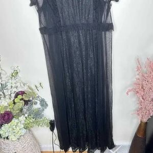 TORRID RUNWAY sheer lace dress